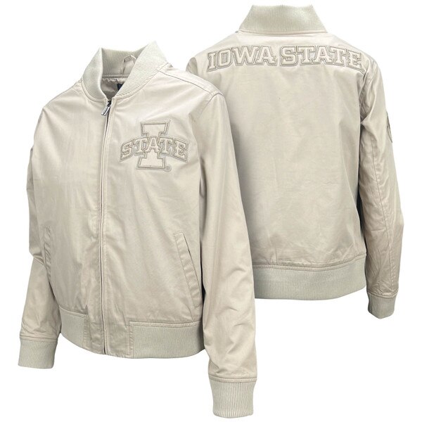 Pro Standard Women's I-State Taupe Twill Jacket